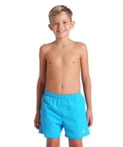 Bóxer de playa para niño arena Solid R Turquesa