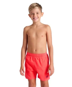 Bóxer de playa para niño arena Solid R Coral Calipso