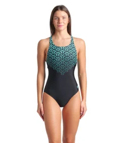 Bañador arena Feel para mujer Kikko V Back Negro – Agua