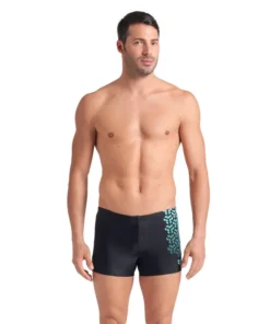 Bañador short arena Feel para hombre Kikko V Negro – Agua