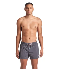 X-Shorts de playa arena para hombre Pro_File Asfalto – Espuma De Mar