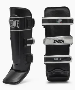 Protège-tibias Leone Shock Pro PT108 Noir