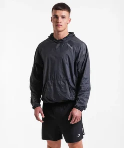 Veste coupe-vent Boxraw Genaro Oversize noir