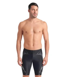 Bañador jammer arena Feel para hombre Spider Web Negro – Blanco