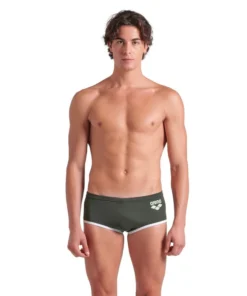 Bañador short de tiro bajo para hombre arena One Big Logo Sabio Oscuro