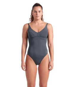 Bañador arena Performance para mujer Victoria U Back Asfalto