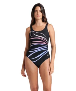 Bañador Shapewear arena para mujer Susanna Negro Multi