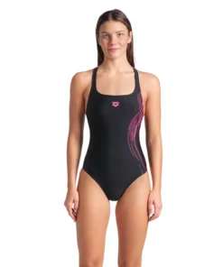 Bañador con sostén arena Feel para mujer Scratch Control Pro Back Negro – Impactante