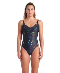 Bañador deportivo arena Performance para mujer Abyss U Back Multinegro