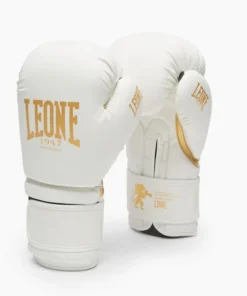 Gants de boxe Leone Idol GN059D Blanc-or