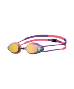 Gafas de natación para competición arena unisex Tracks Mirror Cobre – Ciruela
