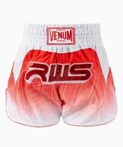 Shorts kick-thai RWS x Venum 2.0 Blanc-rouge