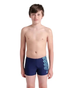 Bañador short arena Feel para niño Kikko V – Marina/Agua