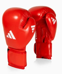 Gants de boxe de Boxe Adidas Approuvés World Boxing Rouge