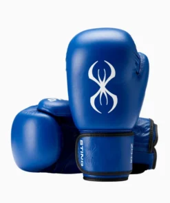 Gants de boxe Sting Competition Approuvé World Boxing Bleu