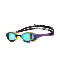 Gafas de natación para competición arena unisex Cobra Edge Swipe Mirror – Esmeralda/Ciruela