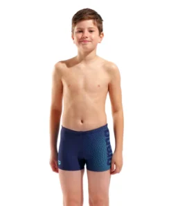 Bañador short arena Feel Dim Light para niño – Marino/Agua