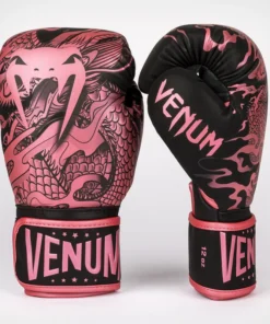 Gants de boxe Venum Dragon’s Flight Noir-rose