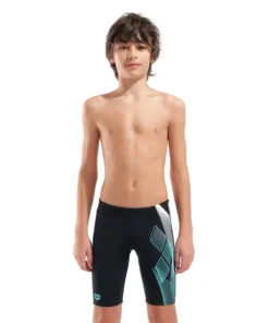 Bañador jammer arena Performance Sea Water para niño – Negro/Agua