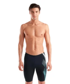 Bañador jammer arena Performance Sea Water para hombre – Negro/Agua