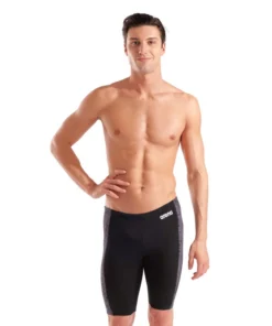 Bañador jammer arena Performance Snakeskin para hombre – Negro/Team