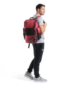Mochila arena One Go Swim Sports 35L – Carmesí