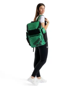Mochila para viajes, deporte y natación arena One Go 45L – Verde
