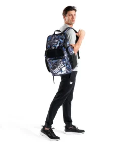 Mochila para viajes, deporte y natación arena One Go Allover 45L – Rasgado