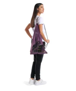Bolsa para piscina de mesh arena One Go – Ciruela