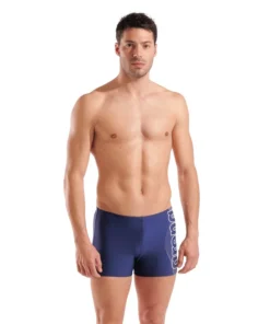 Bañador short arena Feel Basic para hombre – Azul Marino