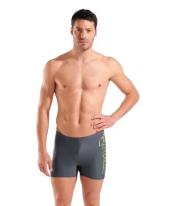 Bañador short arena Feel Scratchy para hombre – Asfalto