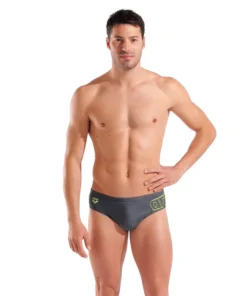 Bañador slip arena Feel Scratchy para hombre – Asfalto