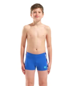 Bañador short arena Performance Candies para niño – Real/Multi