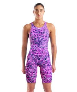 Traje de competición arena Powerskin ST Next para mujer Snake Pink