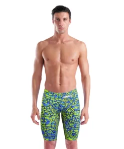 Bañador Jammer de competición arena Powerskin ST Next para hombre Snake Green