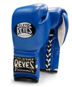Gants d’entraînement Cleto Reyes en dentelle – Bleu