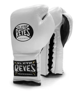 Gants d’entraînement Cleto Reyes en dentelle – Blanc