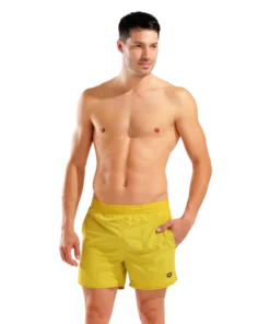 Bañador corto arena para hombre Bywayx R – Caqui dorado