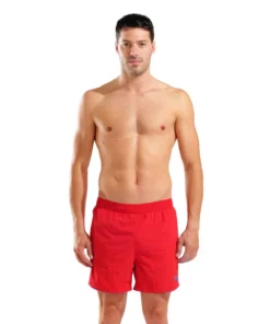 Bañador corto arena para hombre Bywayx R – Rojo/Turquesa