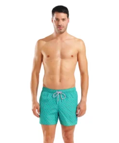 Bañador corto para hombre arena Water Prints – Banderas Multi