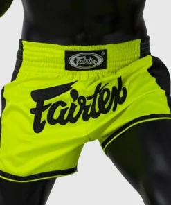 Short de Muay Thai Fairtex Slim Cut – Vert