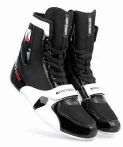 Bottes de boxe Pro Box Speed ​​Lite – Noir/Blanc
