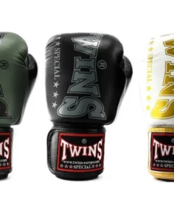 Gants de boxe avec logo géant Twins