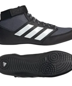 Chaussures de lutte Adidas Mat Hog 2 – Noir/Blanc