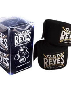 Bandages pour les mains Cleto Reyes à crochets et boucles – Noir