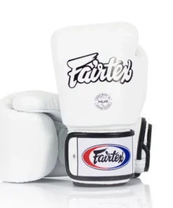 Gants de boxe universels Fairtex – Blanc