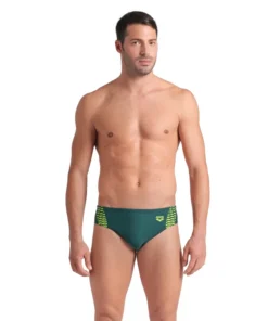Bañador slip arena Feel para hombre Openings Manglar – Ártico