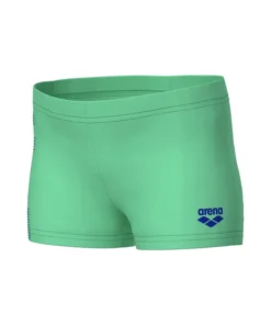 Bañador short para niño arena Logo – Verbena/Neón