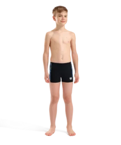 Bañador short para niño arena Performance Draft – Negro/Azul