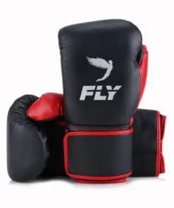Gants de boxe Fly Superloop – Noir/Rouge